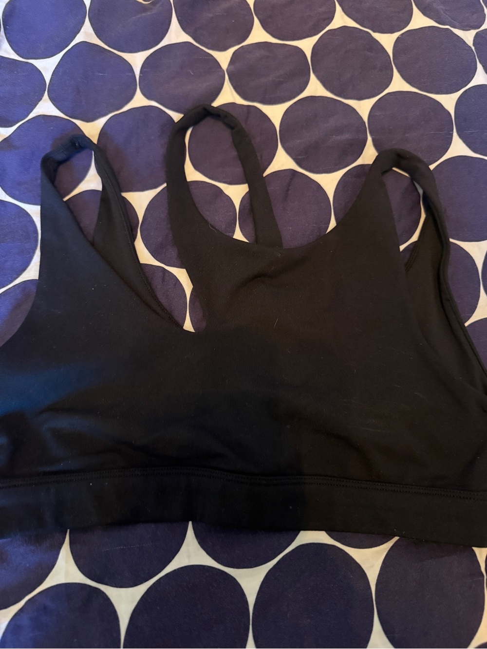 Black Alo Women's Peak Sports Bra
